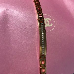 Rose Toned Link Bracelet #2